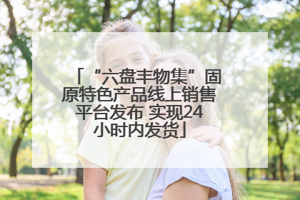 “六盘丰物集”固原特色产品线上销售平台发布 实现24小时内发货