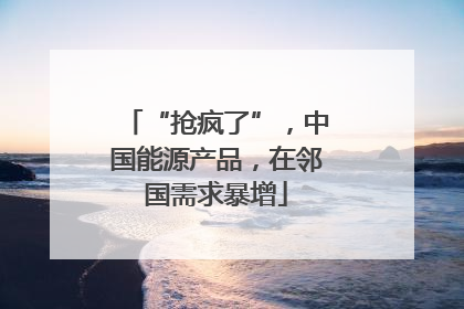 “抢疯了”，中国能源产品，在邻国需求暴增