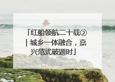 红船领航二十载②｜城乡一体融合，嘉兴范式破题时
