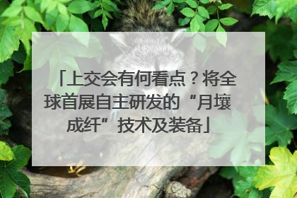 上交会有何看点？将全球首展自主研发的“月壤成纤”技术及装备