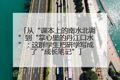 从“课本上的南水北调”到“掌心里的丹江口水”：这群学生把研学写成了“成长笔记”