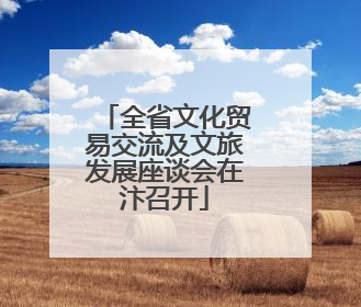 全省文化贸易交流及文旅发展座谈会在汴召开