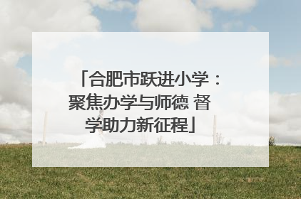 合肥市跃进小学：聚焦办学与师德 督学助力新征程