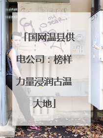 国网温县供电公司：榜样力量浸润古温大地