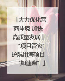 大力优化营商环境 加快高质量发展丨“项目管家”护航用海项目“加速跑”