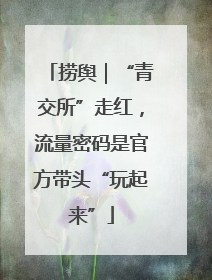 捞舆｜“青交所”走红，流量密码是官方带头“玩起来”