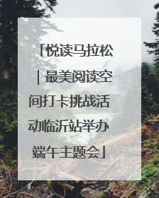 悦读马拉松｜最美阅读空间打卡挑战活动临沂站举办端午主题会