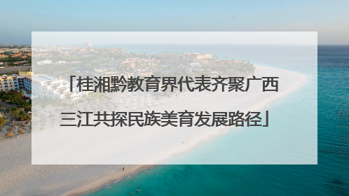 桂湘黔教育界代表齐聚广西三江共探民族美育发展路径