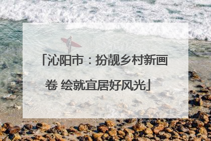 沁阳市：扮靓乡村新画卷 绘就宜居好风光