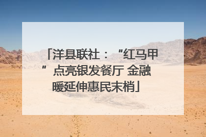 洋县联社：“红马甲”点亮银发餐厅 金融暖延伸惠民末梢