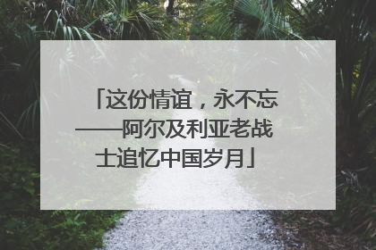 这份情谊，永不忘——阿尔及利亚老战士追忆中国岁月