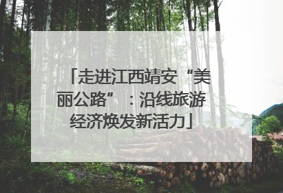 走进江西靖安“美丽公路”：沿线旅游经济焕发新活力