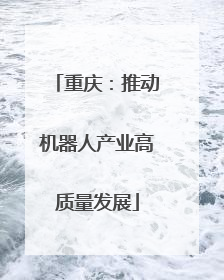 重庆：推动机器人产业高质量发展
