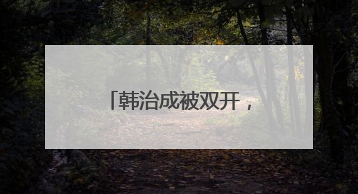 韩治成被双开，“长期对组织隐瞒真实年龄”