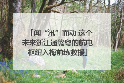 闻“汛”而动 这个未来浙江通赣粤的航电枢纽入梅前练救援