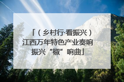 （乡村行·看振兴）江西万年特色产业奏响振兴“椒”响曲