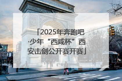 2025年奔跑吧·少年“西咸杯”西安击剑公开赛开赛