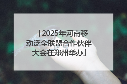 2025年河南移动泛全联盟合作伙伴大会在郑州举办