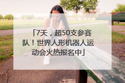 7天，超50支参赛队！世界人形机器人运动会火热报名中